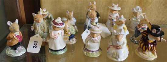 15 Royal Doulton Brambly Hedge figures (unboxed)